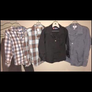 Boys Clothes 6 pieces for $40. Sz slim 5